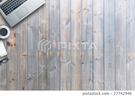 Top view of Business still life 27742946