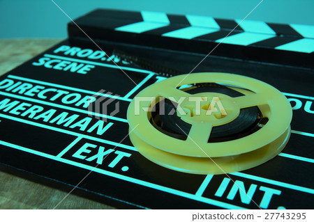 Coil with 8 mm of film lies firecrackers Coil with 8 mm of film lies firecrackers 27743295