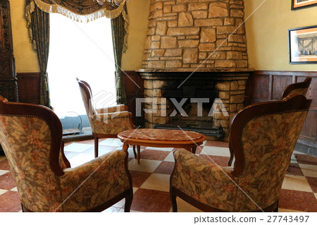 Surround the fireplace 27743497