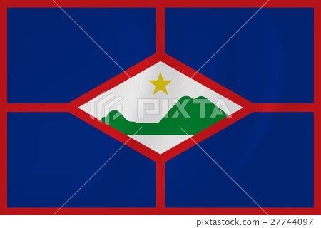 St. Eustatius waving flag 27744097