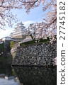Cherry blossoms at Himeji castle 27745182