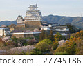 Cherry blossoms at Himeji castle 27745186