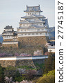 Cherry blossoms at Himeji castle 27745187