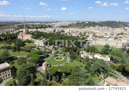 Landscape from the Vatican San Pietro Cathedral Landscape from the Vatican San Pietro Cathedral 27745923