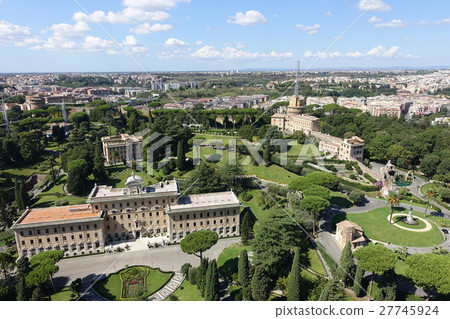 Landscape from the Vatican San Pietro Cathedral Landscape from the Vatican San Pietro Cathedral 27745924
