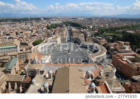 Landscape from the Vatican San Pietro Cathedral 27745930