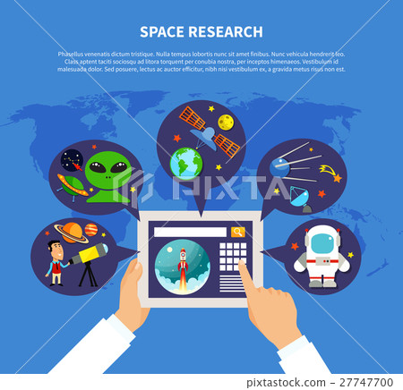 Space Research Concept Space Research Concept 27747700