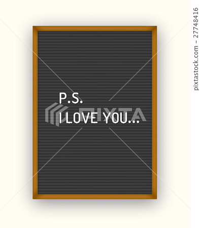 Romantic letterboard quote 27748416