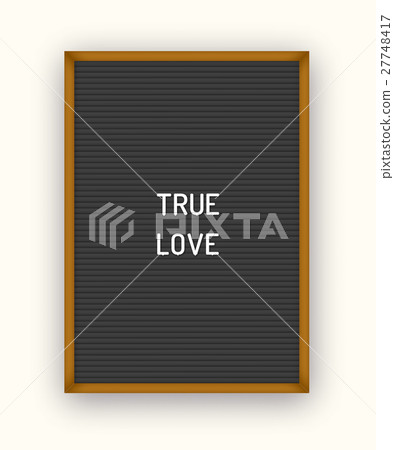 Romantic letterboard quote 27748417
