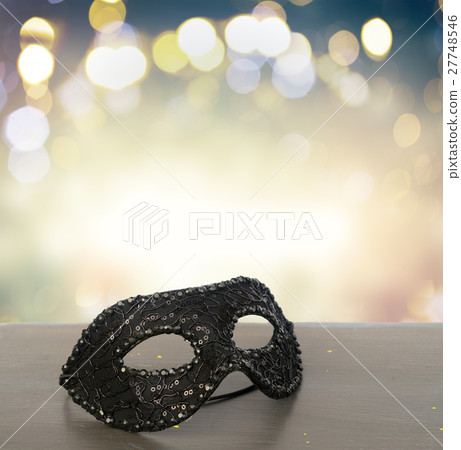 Mask with masquerade decorations Mask with masquerade decorations 27748546