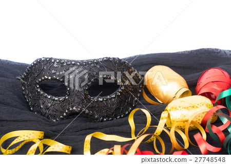 Mask with masquerade decorations Mask with masquerade decorations 27748548