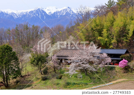 Nakagawa village in spring 27749383