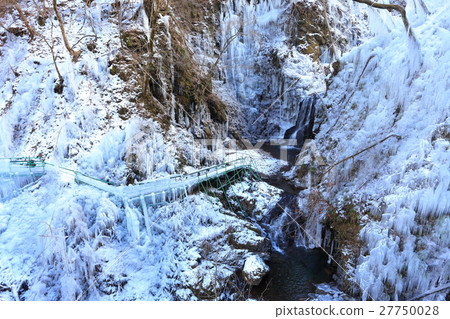 One hundred scenery of Oonochi ice pillar One hundred scenery of Oonochi ice pillar 27750028