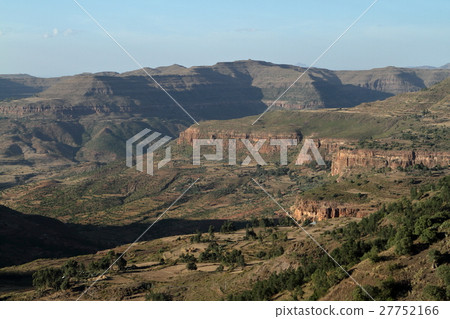 圖庫照片: the rift valley of ethiopia in africa