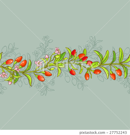 goji seamless pattern 27752243
