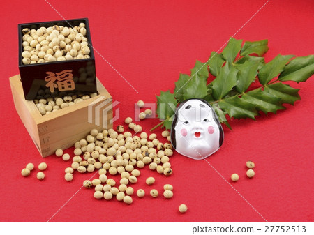 Soybean with roasted soda and two bamboos and fortune Soybean with roasted soda and two bamboos and fortune 27752513