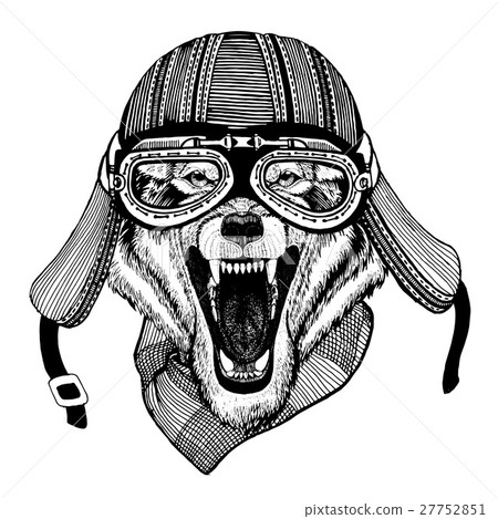 Vintage Image of WOLF for t-shirt design for Vintage Image of WOLF for t-shirt design for 27752851