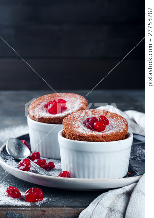 Homemade delicious souffle 27753282