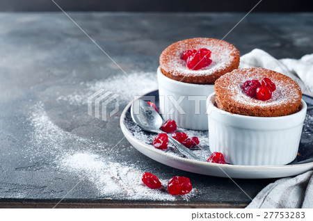 Homemade delicious souffle 27753283