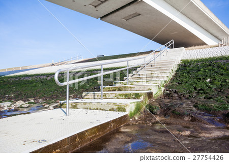 stairway near an bridge 27754426