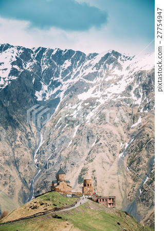 Gergeti Trinity Church Or Tsminda Sameba - Holy 27754947