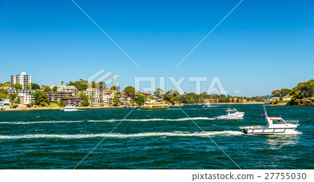 Yachts in Sydney Harbour as seen from Barangaroo Yachts in Sydney Harbour as seen from Barangaroo 27755030