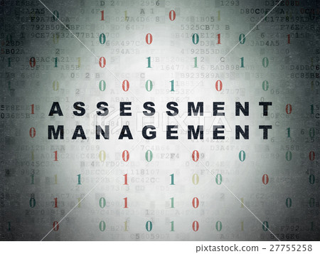 Business concept: Assessment Management on Digital 27755258