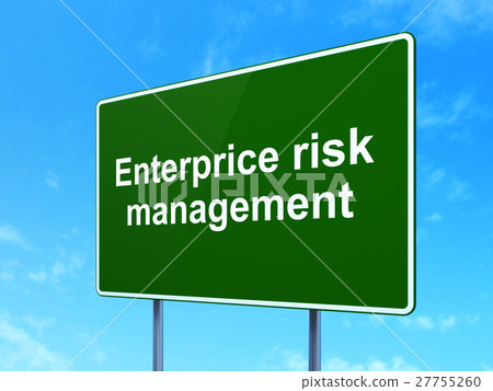 Business concept: Enterprice Risk Management on Business concept: Enterprice Risk Management on 27755260