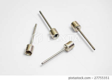 Inflating needle isolated on white background Inflating needle isolated on white background 27755351