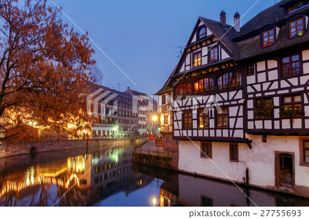 Strasbourg. Petite France district in the old city Strasbourg. Petite France district in the old city 27755693