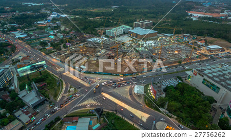 Darasamuth intersection the main road of Phuket  27756262