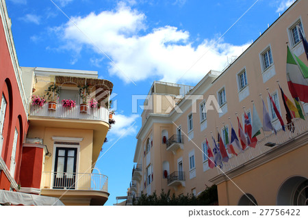 Skyline of Capri Island 27756422