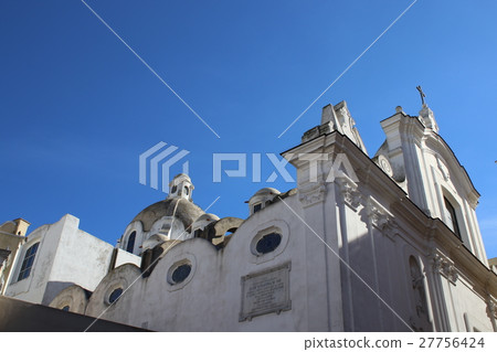 Skyline of Capri Island 27756424