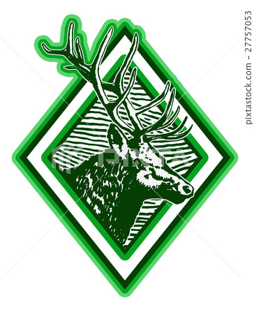 Elk Emblem 27757053