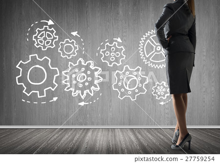 Gears mechanism as teamwork concept Gears mechanism as teamwork concept 27759254