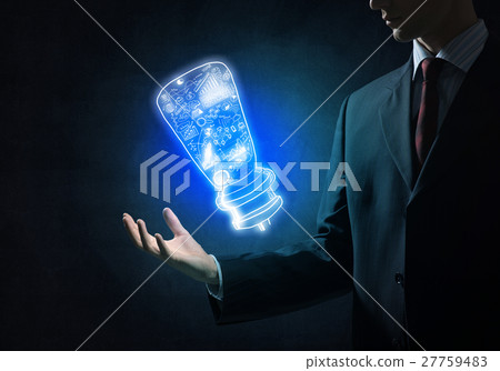 Bright idea for success achieving Bright idea for success achieving 27759483