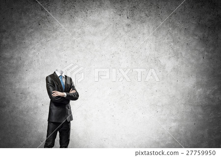 Businessman without head 27759950