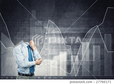 Headless pensive businessman Headless pensive businessman 27760171