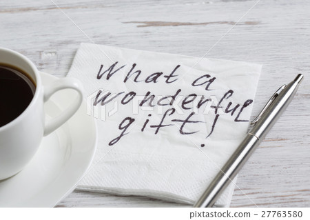 Love confession on napkin Love confession on napkin 27763580