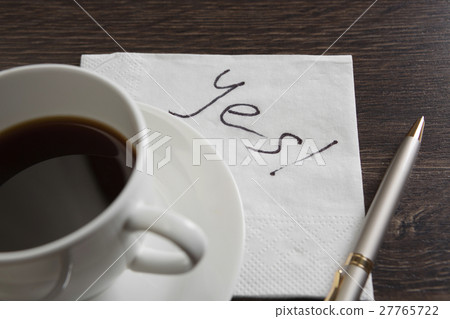 Yes answer on napkin 27765722