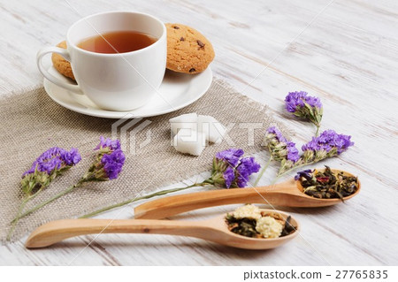 Herbal tea and cookies Herbal tea and cookies 27765835