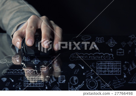 Wireless connection 3D rendering concept 27766498