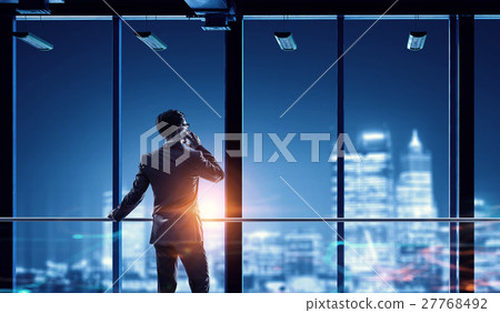 Working till late night Working till late night 27768492