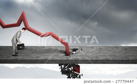 Concept of business collapse Concept of business collapse 27770447