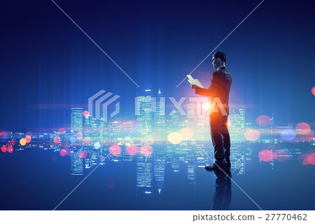 Working till late night Working till late night 27770462
