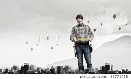 Adult engineer man Adult engineer man 27771418