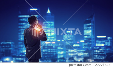 Working till late night Working till late night 27771822