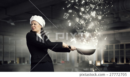 She is going to cook her idea 27772705