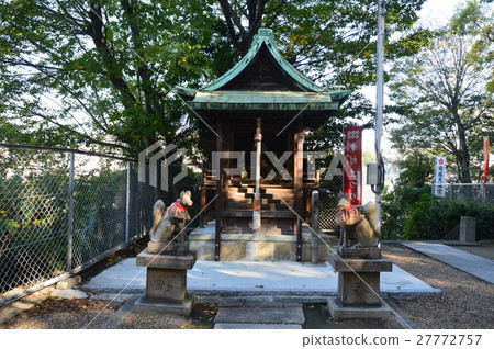 稻荷神社（Yasui Shrine Shrine Shrine pref。/大阪府大阪市天王寺區大阪1-3-24） 27772757