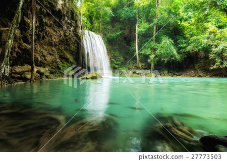 Erawan Waterfall in Kanchanaburi, Thailand 27773503
